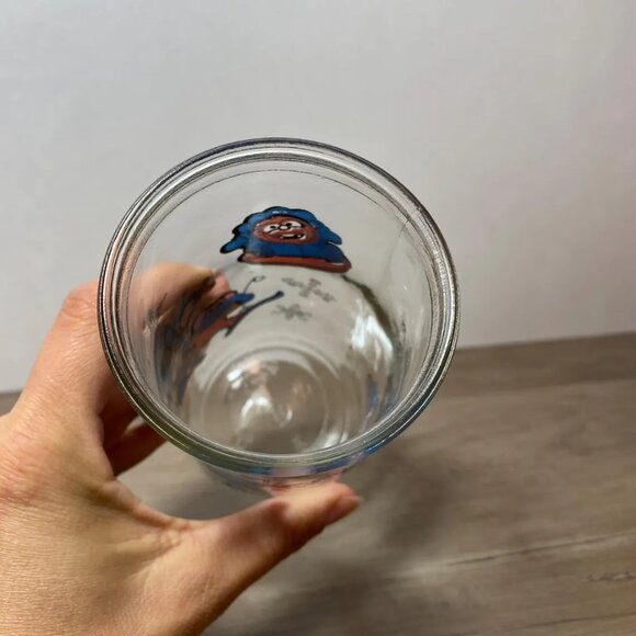 1989 Muppet Babies Kraft Grape Jelly Drinking Glass - Picture 4 of 5